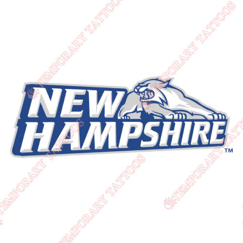 New Hampshire Wildcats Customize Temporary Tattoos Stickers NO.5406